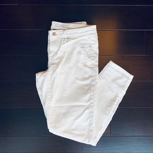 Mossimo White Skinny Jeans